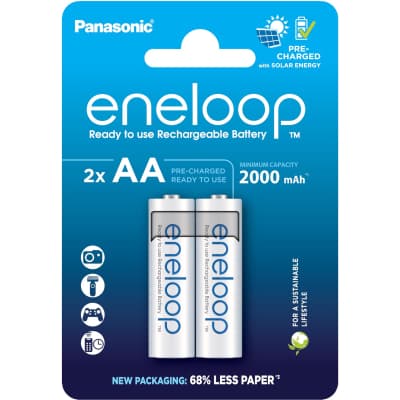 Акумулятор Panasonic AA Eneloop 2000mAh NI-MH * 2 (BK-3MCDE/2CP)