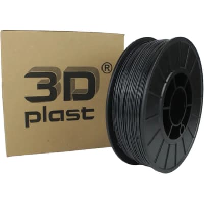 Пластик для 3D-принтера 3Dplast PETG 1.75мм, 0.85кг, graphit (3DPTG17508GF)
