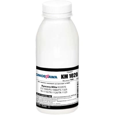 Тонер Kyocera ECOSYS TK-1110/TK-1120/TK-1125, 1kg, black Tomoegawa (ED-11-KM1020-1)