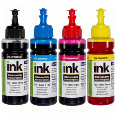 Чорнило ColorWay Epson SC 67/87/79 CX3xxx-6xxx (4х100мл) BK/С/M/Y (CW-EW400SET01)