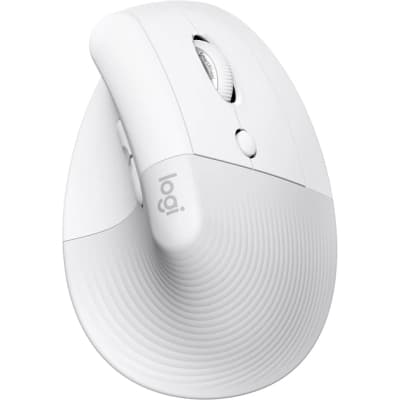 Мишка Logitech Lift for Mac Vertical Ergonomic Mouse Off White (910-006477)