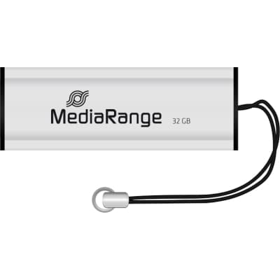 USB флеш накопичувач Mediarange 32GB Black/Silver USB 3.0 (MR916)