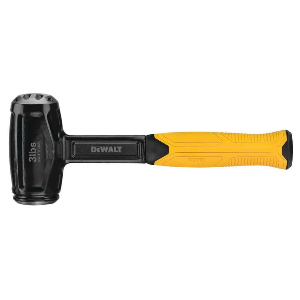 Кувалда DeWALT міні, 1361 г, з гасінням вібрації, 26.5 см. (DWHT51388-0)