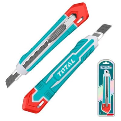 Ніж монтажний Total THT5110925 висувне лезо 9x80мм, довжина 140мм. (THT5110925)