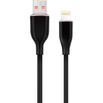Дата кабель USB 2.0 AM to Lightning 1.5m 2.1A Cablexpert (CC-USB2S-AM8PM-1.5M-BK)