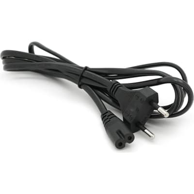 Кабель живлення C7 1.8m 0.5mm2 black Voltronic (PC-184/2 CEE7/16-C7-CCA18)