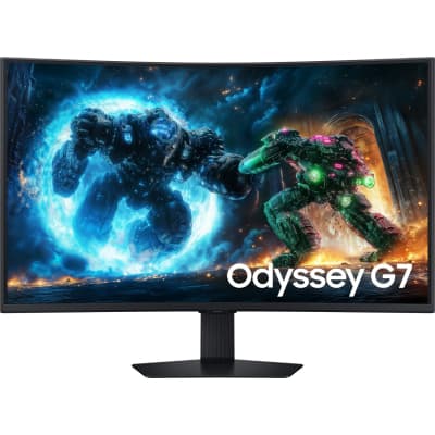 Монiтор Samsung 37" Odyssey G7 (LS37FG756EIXUA) VA Black 165Hz Curved