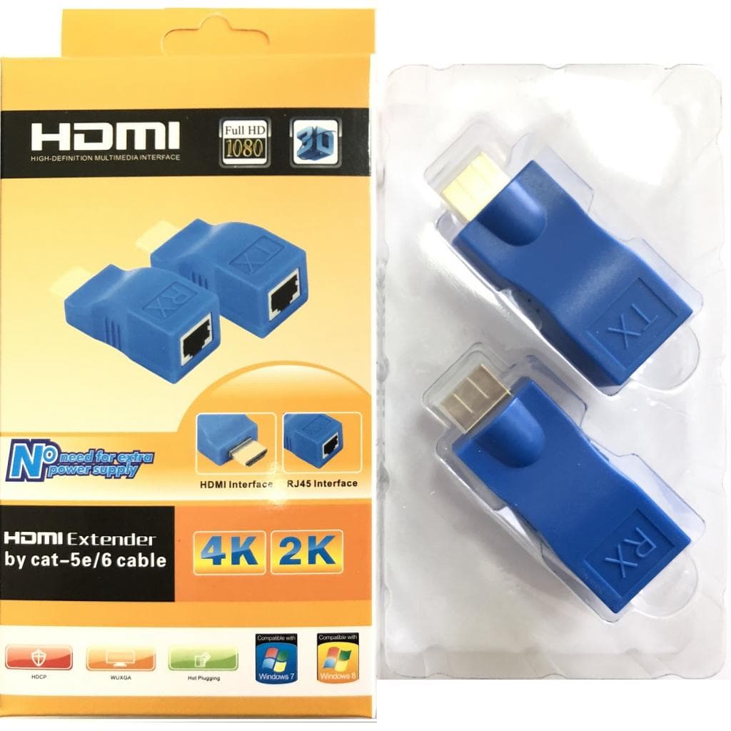 Адаптер HDMI extender 30 m Atcom (14369)