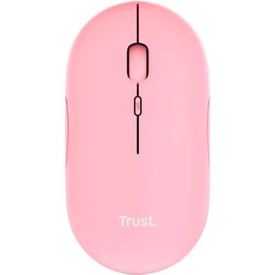 Мишка Trust Puck Wireless/Bluetooth Silent Pink (24125)