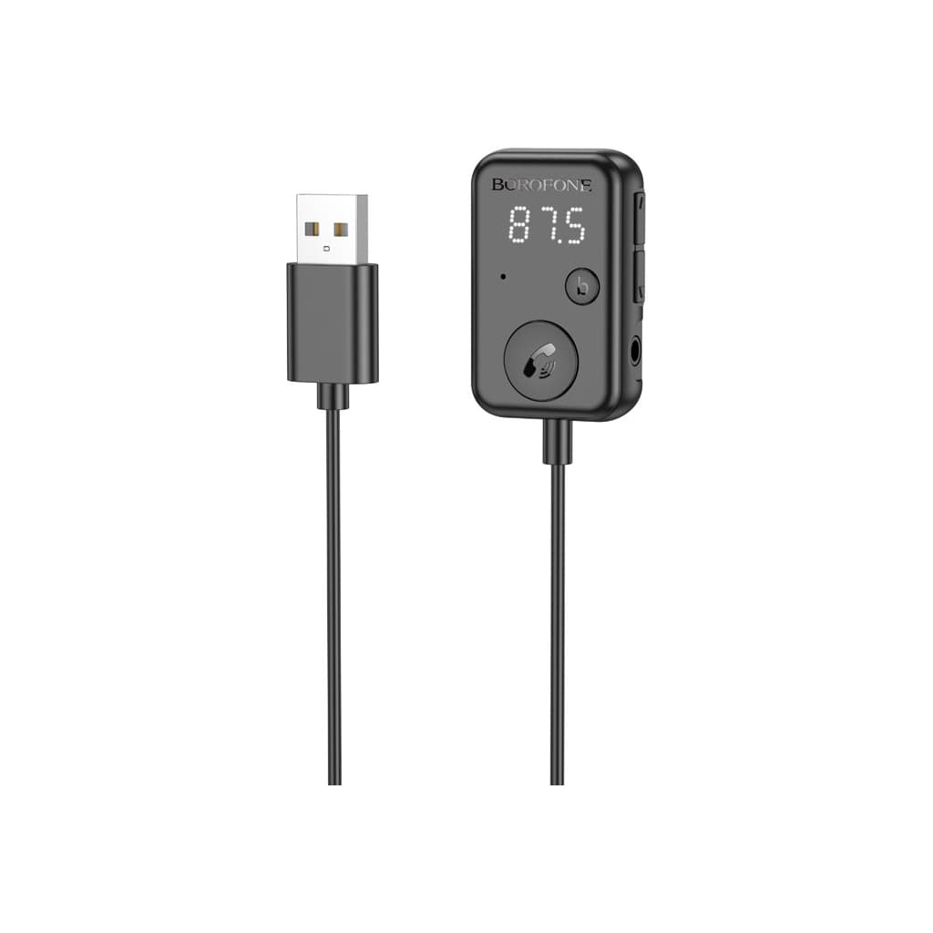 Bluetooth трансмітер BOROFONE BC49, Black, Box
