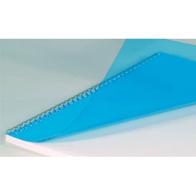 Обкладинка для палітурки bindMARK пл. Кристал А3, 180мкн (100 шт.) ПВХ, сині (40033)