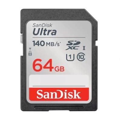Карта пам'яті SanDisk 64GB SD class 10 UHS-I Extreme Ultra (SDSDUNB-064G-GN6IN)