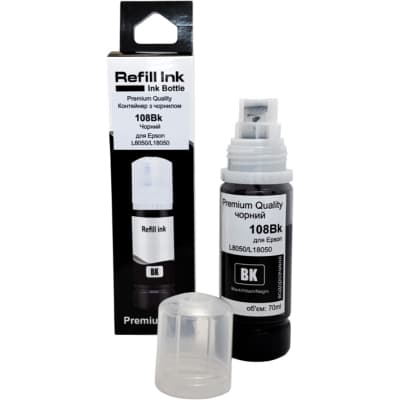Чорнило Premium Quality Epson 108 70мл Black (70264901)