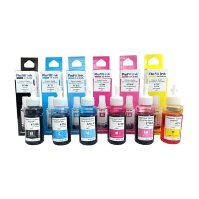 Чорнило Premium Quality Epson 673 SET BK/C/M/Y/LC/LM 6х70ml (70264951)
