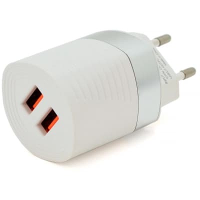 Зарядний пристрій iKAKU KSC-181 2xUSB 2.4A White (KSC-181-JUNENG)