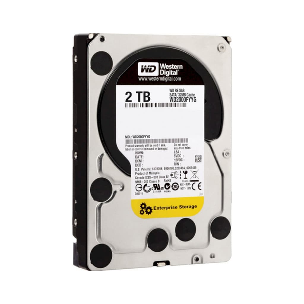 Жорсткий диск для сервера SAS 3.5" 2TB WD (WD2000FYYG)