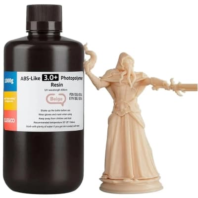 Фотополімерна смола ELEGOO Resin, ABS-like 3.0 plus 1кг, beige (50.103.0209)