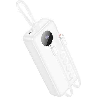 Батарея універсальна HOCO 20000mAh, PD/20W, 22.5W, White (J132A / 42067)