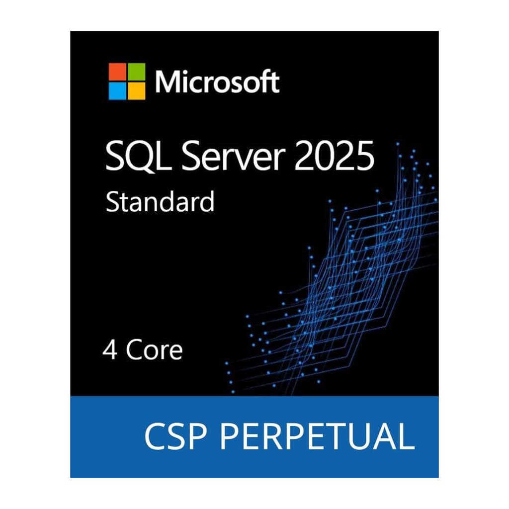 ПЗ для сервера Microsoft SQL Server 2025 Standard Core - 4 Core License Pack Commerci (DG7GMGF0VNHL_0001)