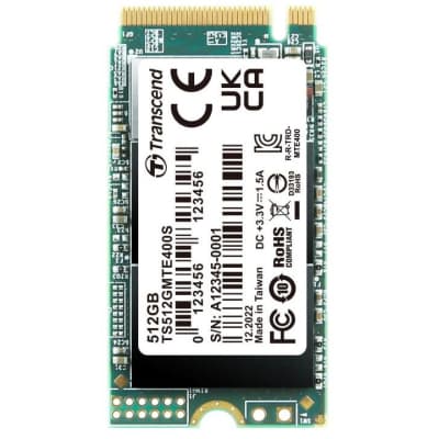 Накопичувач SSD M.2 2242 512GB Transcend (TS512GMTE400S)