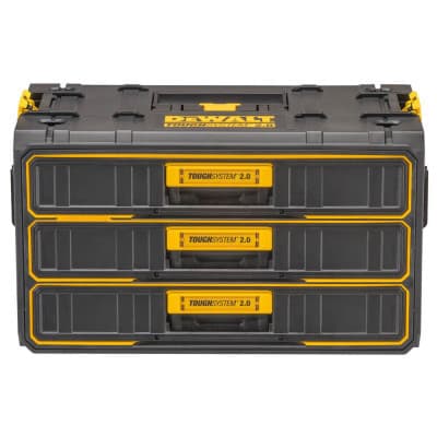 Ящик для інструментів DeWALT TOUGHSYSTEM 2.0, 555х355х305 мм., модуль на 3 ящики (DWST08330-1)