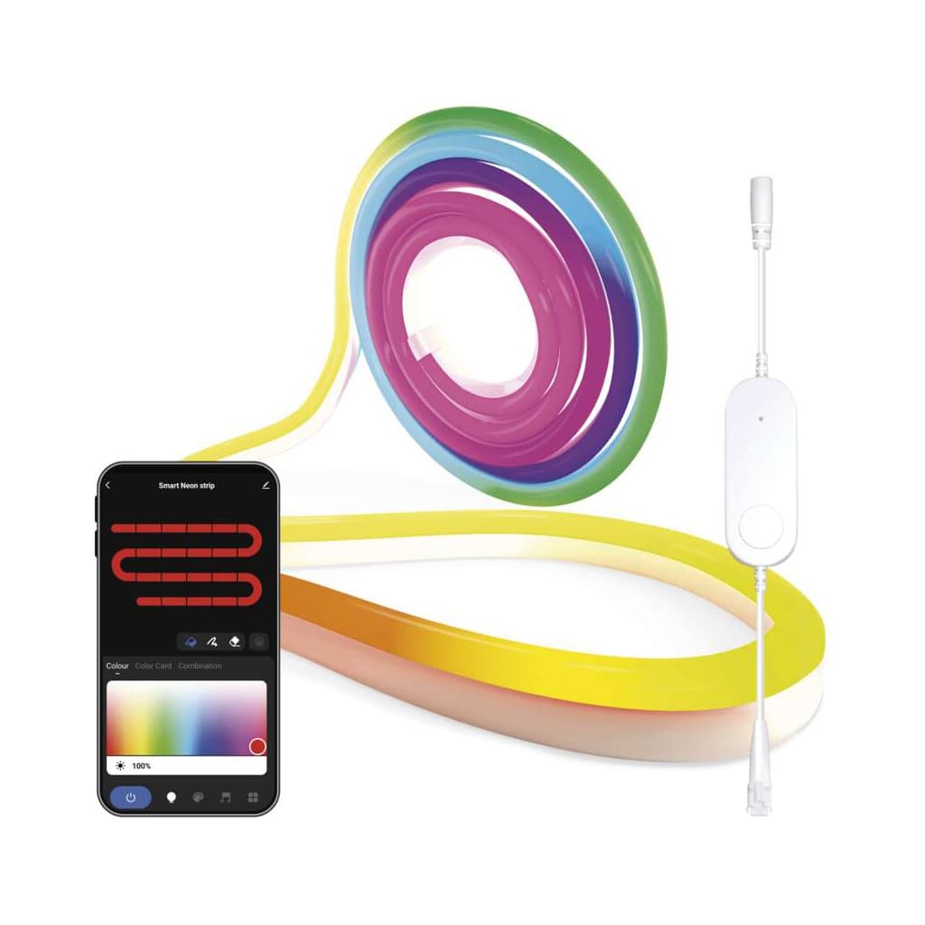 Світлодіодна стрічка EMOS ZPW513I NEON white 5 m 33 Вт RGBIC WiFi (ZPW513I)