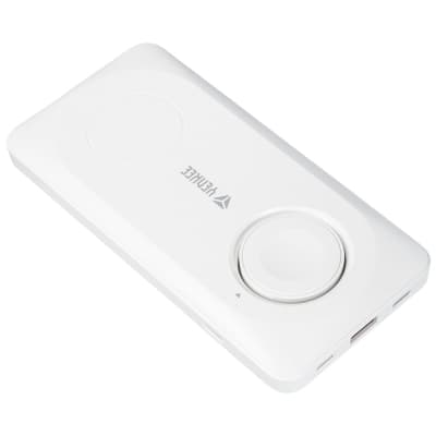 Батарея універсальна YENKEE 10000mAh, PD, 22,5W, 3in1, Qi Wireless, white (YPB 510 / 37000006)