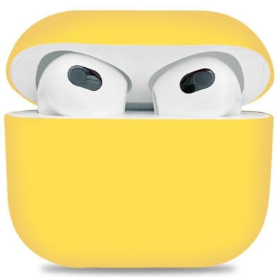 Чохол для навушників Armorstandart Ultrathin Silicone Case для Apple AirPods 3 Mellow Yellow (ARM60300)