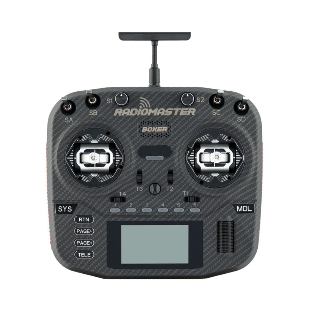 Пульт управління для дрона RadioMaster Boxer MAX ELRS AG01 BLACK (HP0157.0056-M2-BLK)