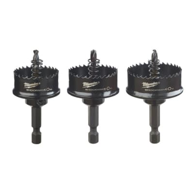 Коронка Milwaukee Shockwave 22/29/35мм 3шт (49224800)