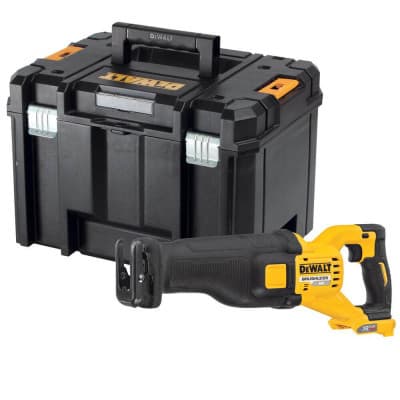 Шабельна пила DeWALT 54В XR FLEXVOLT Li-lon, 0 - 3000 ход/хв, 3.54 кг, TSTAK (без АКБ та ЗП) (DCS389NT)