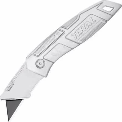 Ніж монтажний Total THT5136236 складений, висувне лезо 61x19мм. (THT5136236)