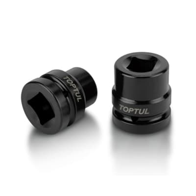 Торцева головка Toptul ударна 1" внутрішній квадрат 19мм (KABM3219)