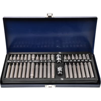 Набір біт Стандарт 10мм HEX, TORX, SPLINE 40шт. (SDBS0040)