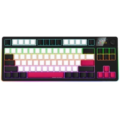 Клавіатура Lorgar KBP70TKLW Wireless TKL Mechanical Pro UA Black/Red (LRG-KBP70TKLW-BK-US)