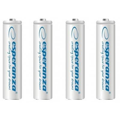 Акумулятор Esperanza AAA 1000mAh Ni-MH * 4 white (EZA102W)