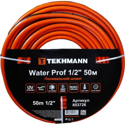 Шланг для поливу Tekhmann Water Prof 1/2'' 50 м (853726)