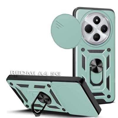 Чохол до мобільного телефона BeCover Military Xiaomi Redmi A4 5G Dark Green (712876)