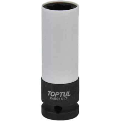 Торцева головка Toptul ударна 1/2" довга для шиномонтажу 17мм (для Mercedes-Benz) (KABQ1617)