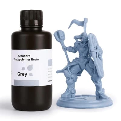 Фотополімерна смола ELEGOO Resin, Standard 1кг, grey (50.103.0081)