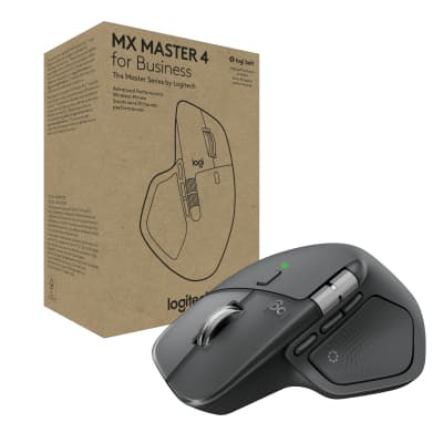 Мишка Logitech MX Master 4 for Business Wireless/Bluetooth Graphite (910-007617)