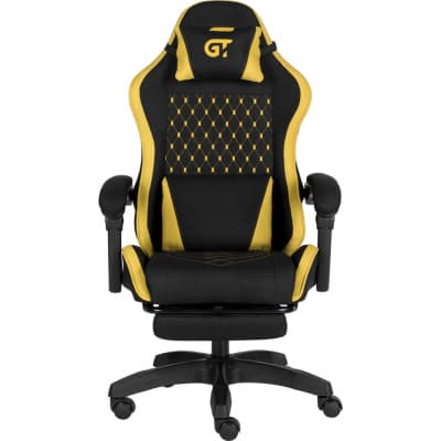 Крісло ігрове GT Racer X-2339 Black/Yellow (X-2339 Fabric Black/Yellow)