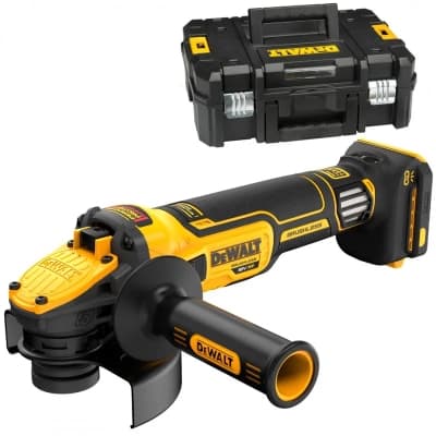 Шліфувальна машина DeWALT 18В XR Li-lon, 125мм, 3000-9000 об/хв, TSTAK (без АКБ та ЗП) (DCG409VSNT)