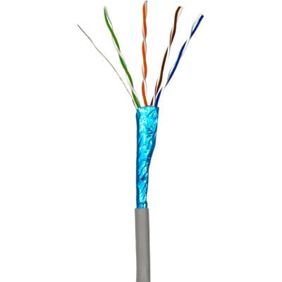 Кабель мережевий GEAR FTP 305м, cat.6, CCA, 4*2*0,51, indoor (GEC-FTPC6CCA051305)