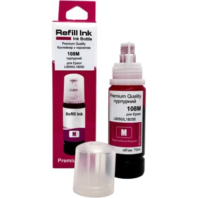 Чорнило Premium Quality Epson 108 70мл Magenta (70264905)