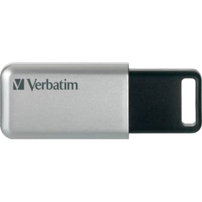 USB флеш накопичувач Verbatim 16GB Secure Pro with 256 AES USB 3.2 (98664)