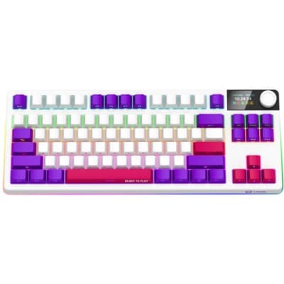 Клавіатура Lorgar KBP70TKLW Wireless TKL Mechanical Pro UA White (LRG-KBP70TKLW-WH-US)