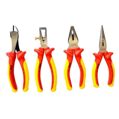 Набір інструментів Stanley MAXSTEEL VDE 1000V шарнірно-губцева електрика 4 шт. (4-84-489)