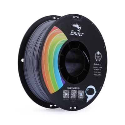 Пластик для 3D-принтера Creality PLA+ 1кг, 1.75мм, gray (3301010308)