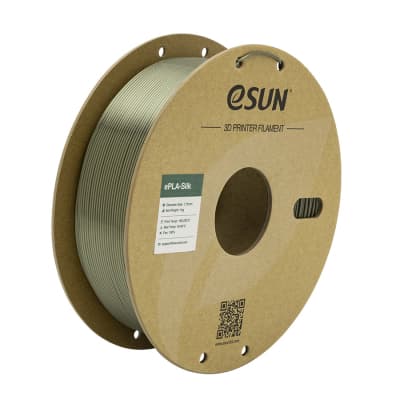 Пластик для 3D-принтера eSUN ePLA-Silk Metal 1.75мм, 1кг, bronze (ePLA-Silk-P175BR1)